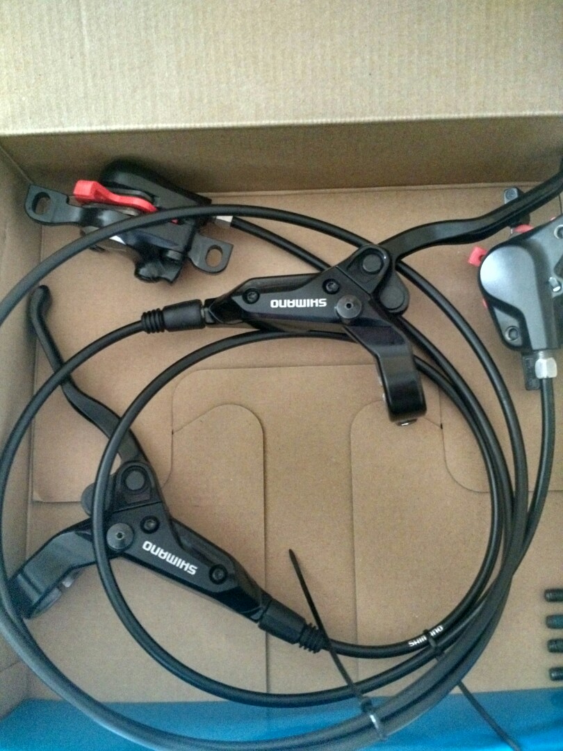 Shimano BR M315 Hydraulic Disc Brakeset, Sports Equipment, Bicycles ...