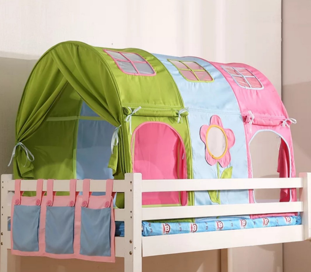 (PO) BN Princess Sleeping Bed Tent Canopy for Single Top ...