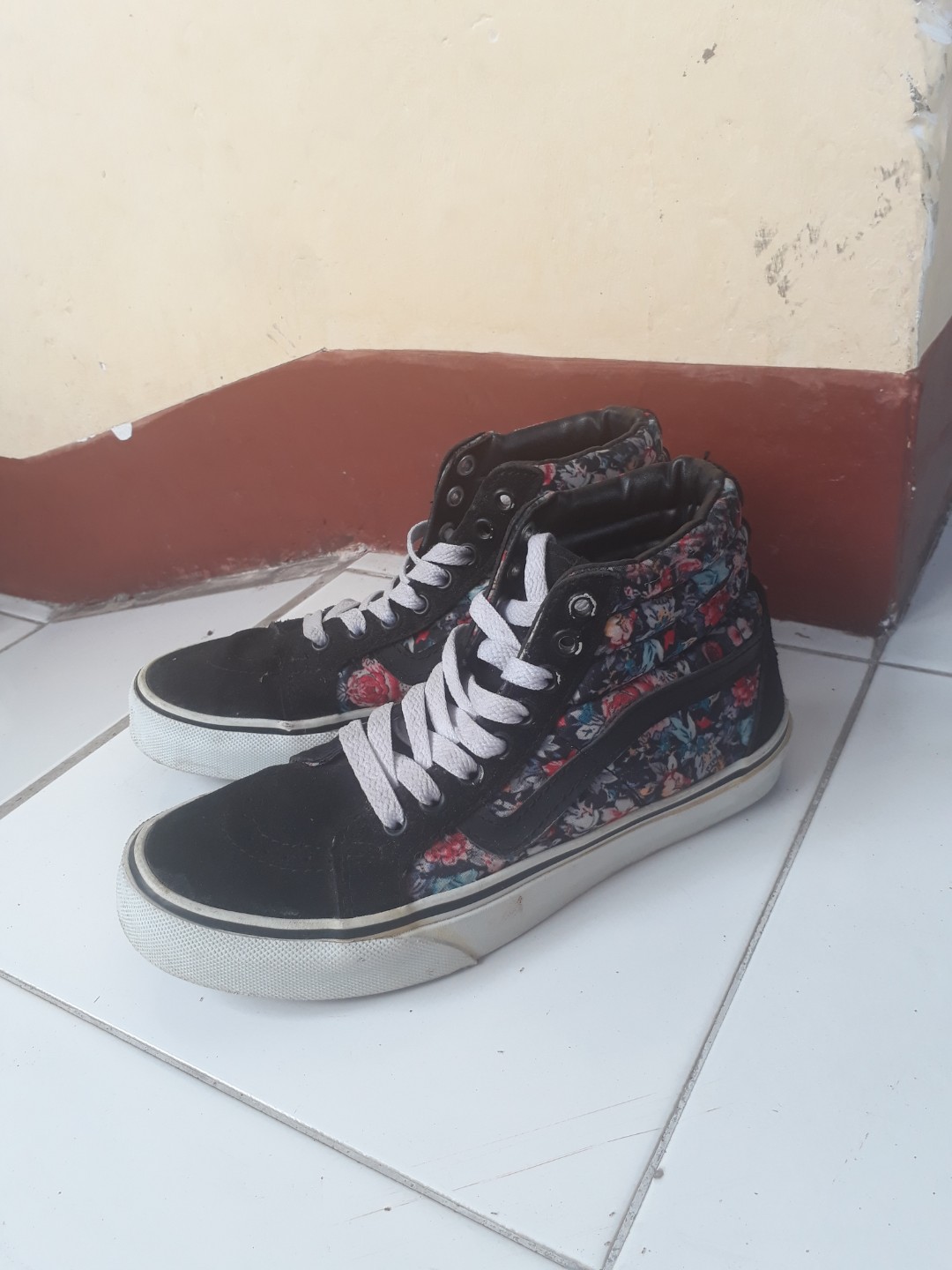 vans sk8 hi multi floral