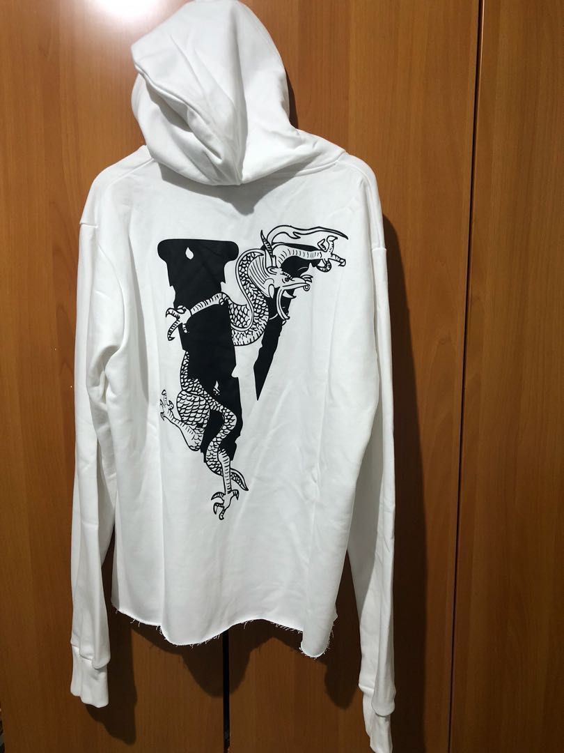 Vlone x Clot Dragon Hoodie Men s Fashion Tops Sets Hoodies on Carousell