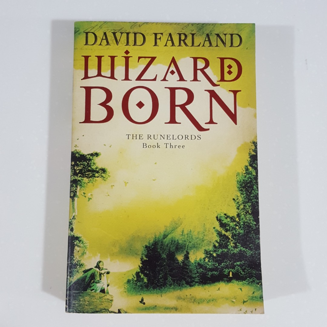 Wizard Born The Runelords 3 By David Farland Books Stationery Books On Carousell