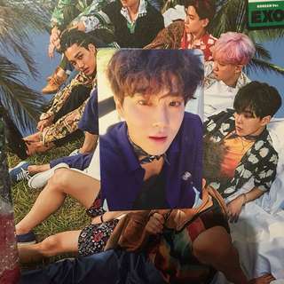 EXO Suho Official Photocard Kokobop Reg B Version