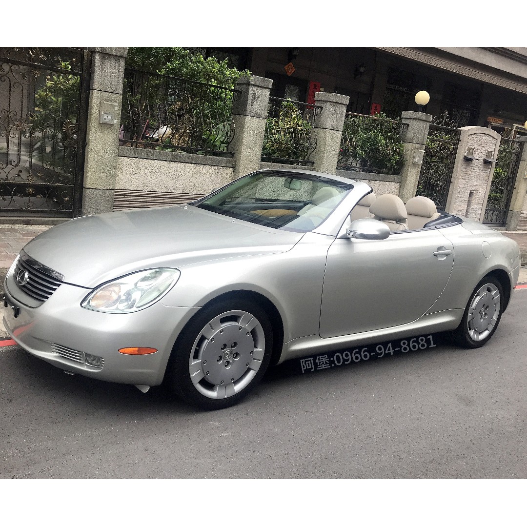 04 Lexus Sc430 硬頂敞篷 4 3cc 實車在店實價刊登 汽車 汽車出售在旋轉拍賣