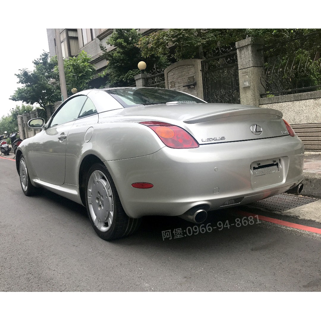 04 Lexus Sc430 硬頂敞篷 4 3cc 實車在店實價刊登 汽車 汽車出售在旋轉拍賣