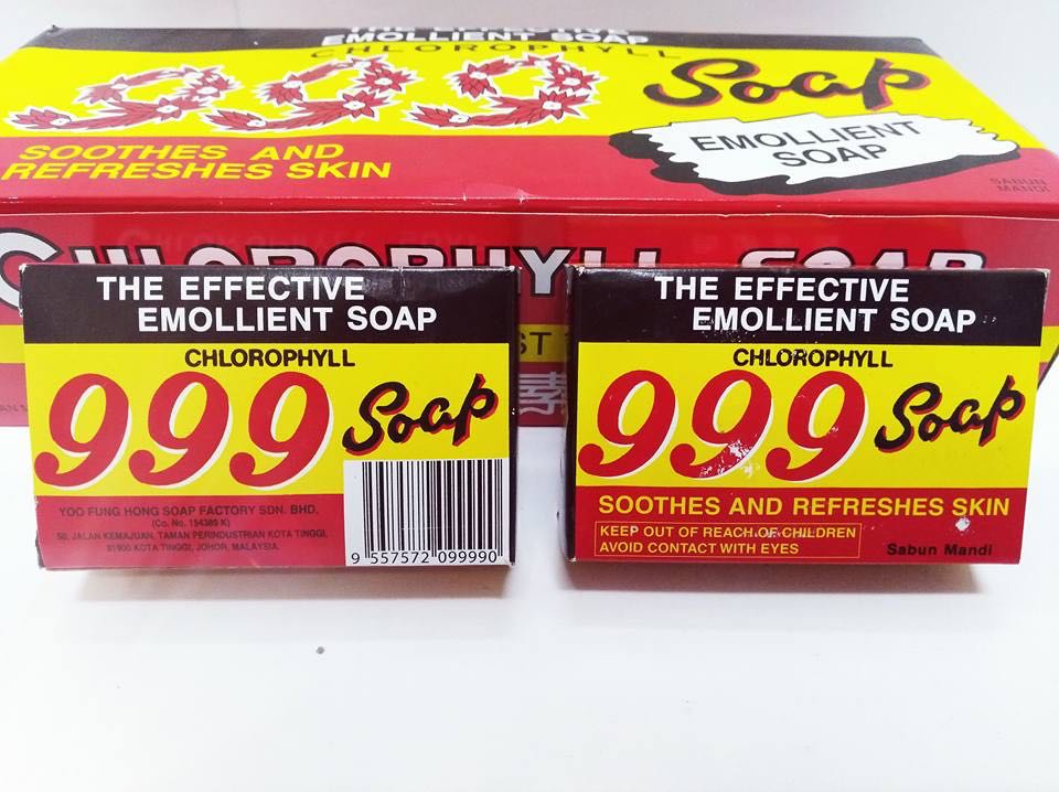 999 Chlorophyll Soap 90g Sabun Untuk Kulit Gatal Health Beauty Skin Bath Body On Carousell
