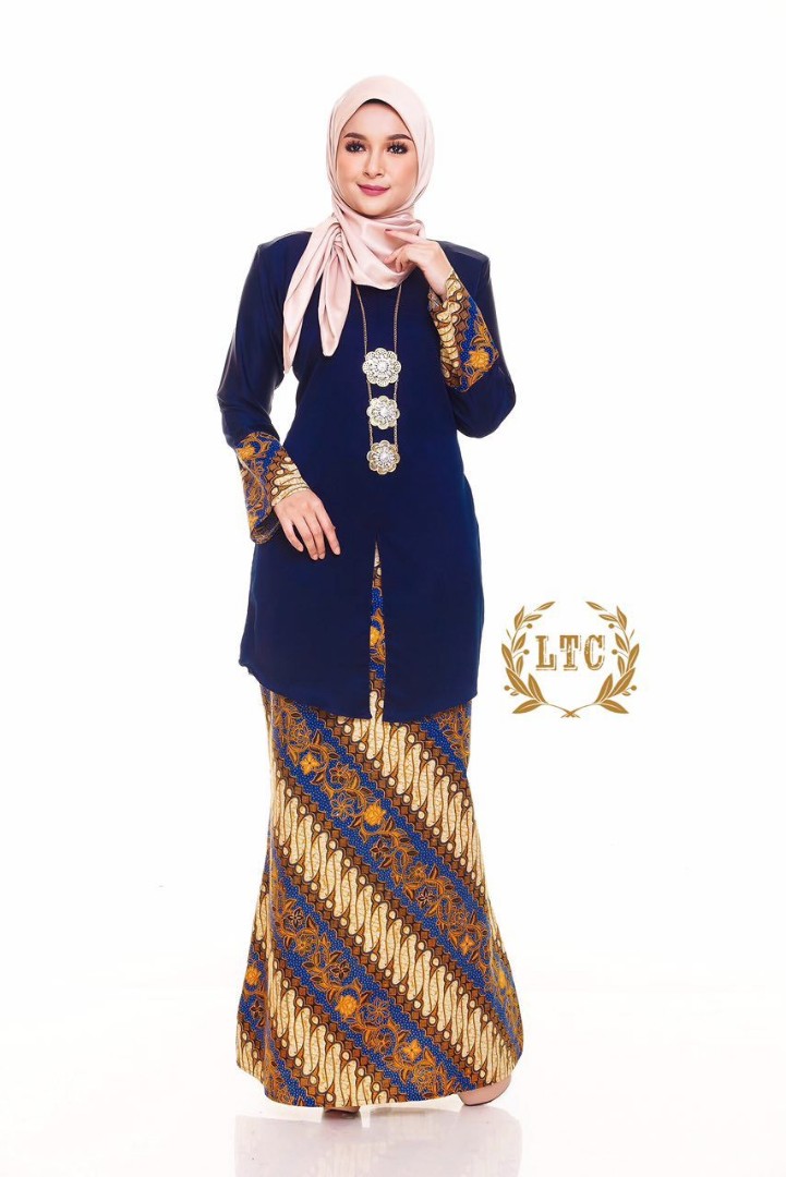 Kebarung Batek Sandra Dewi Womens Fashion Muslimah