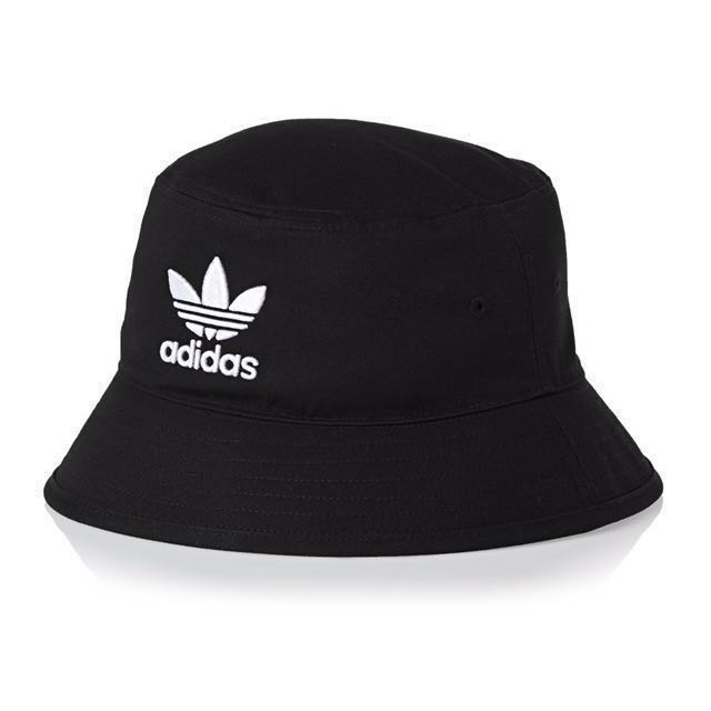 adidas originals bucket hat in black