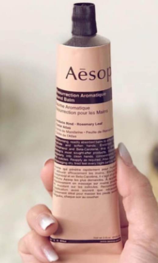 aesop hand moisturiser