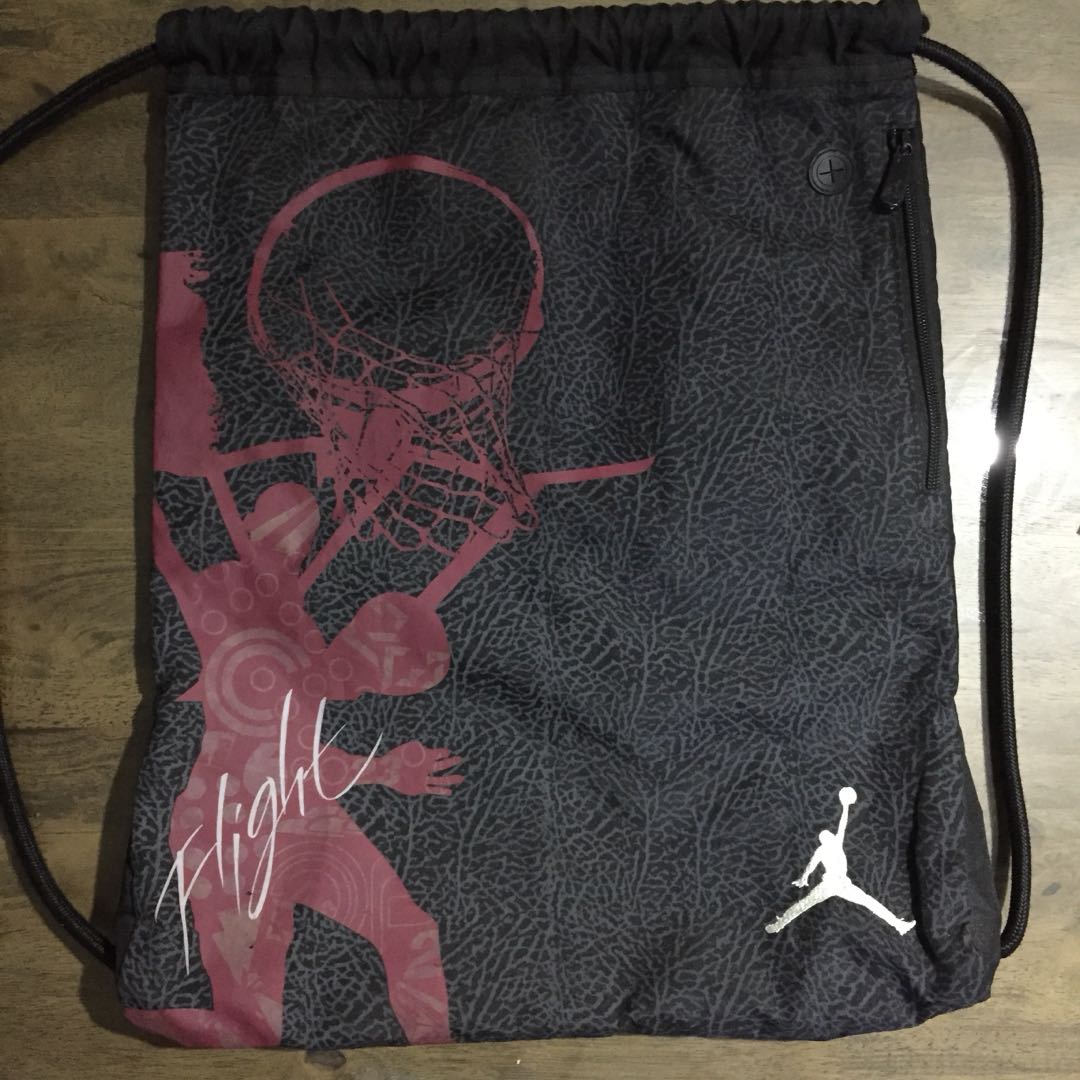 Air Jordan Drawstring Bag, Men's Fashion, Bags, Sling Bags on Carousell