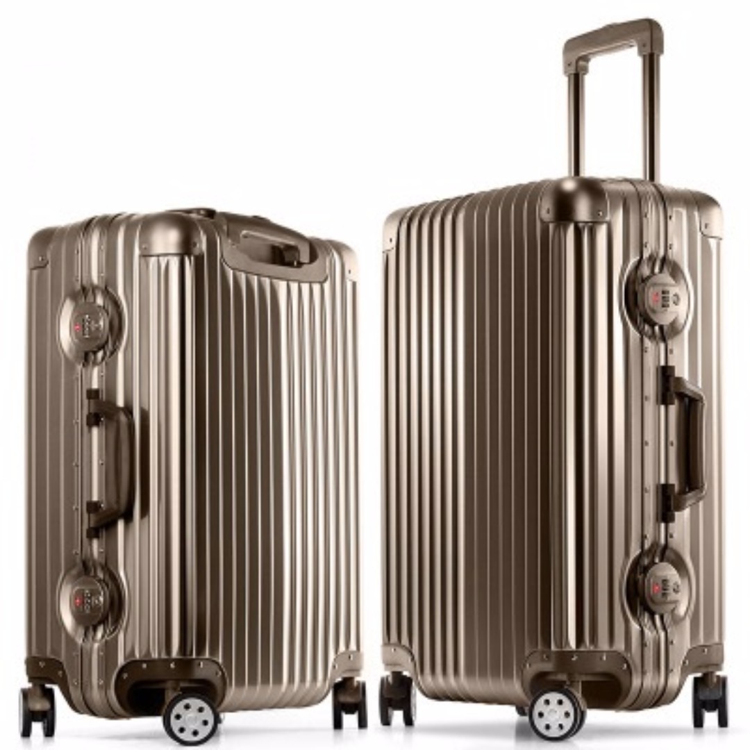 aluminium frame suitcase