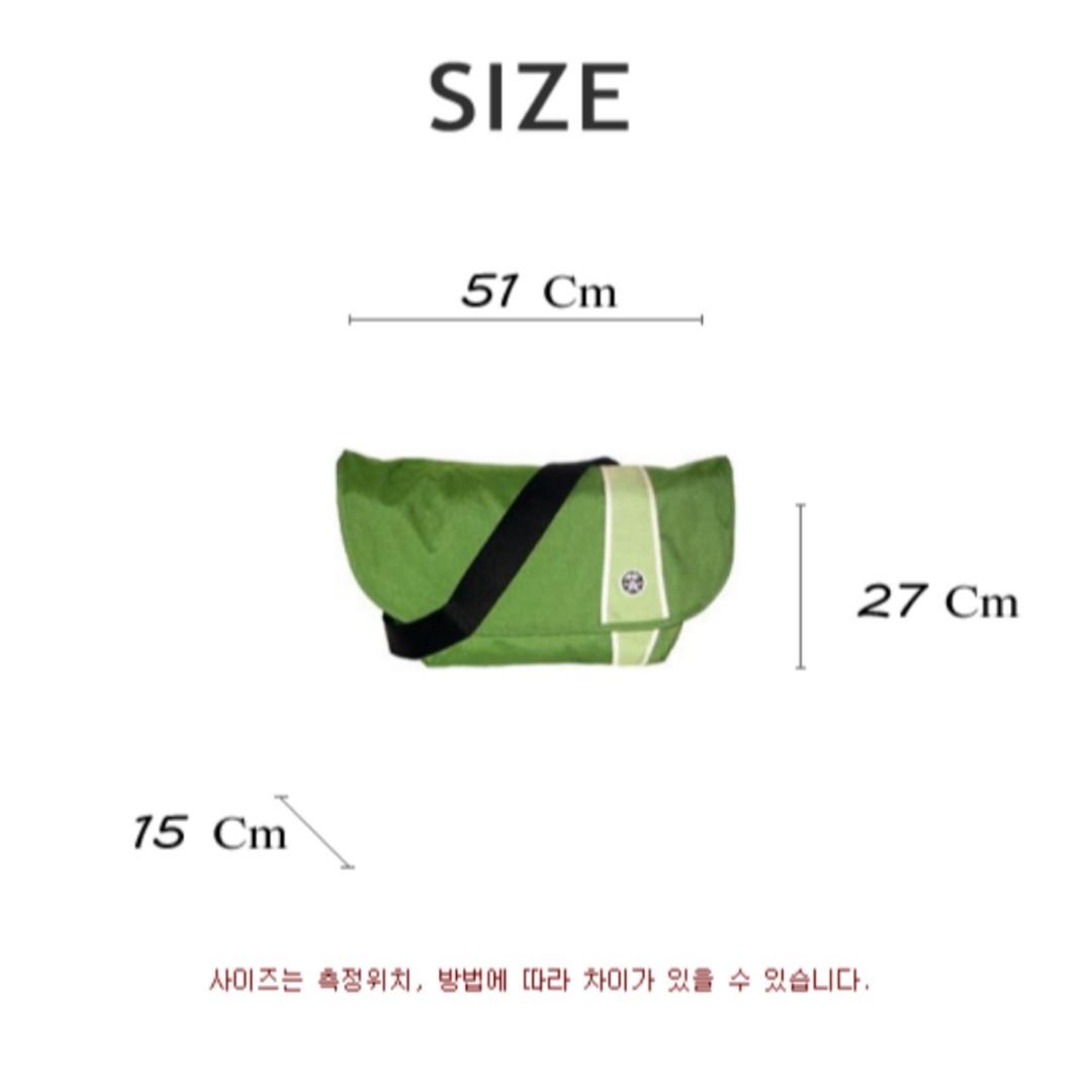 Authentic Crumpler Green Western Lawn Sling Shoulder Messenger Bag, Men