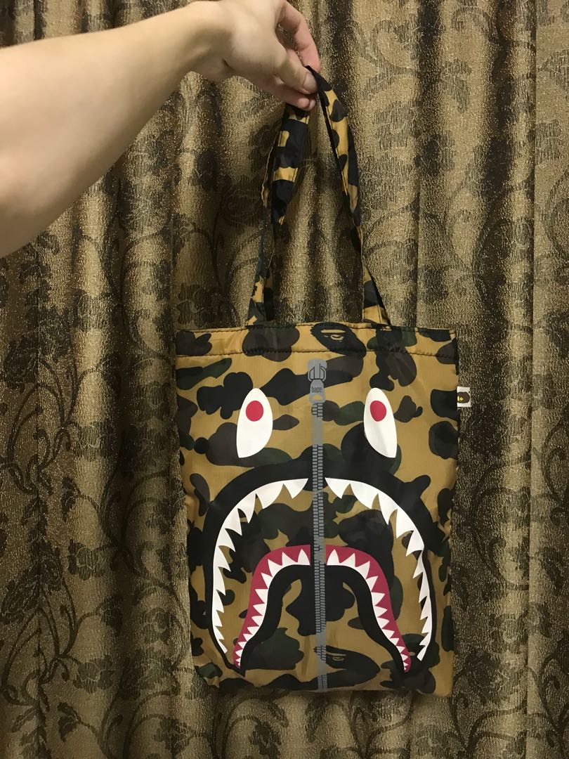 Bape Shark tote bag from Bape magazine