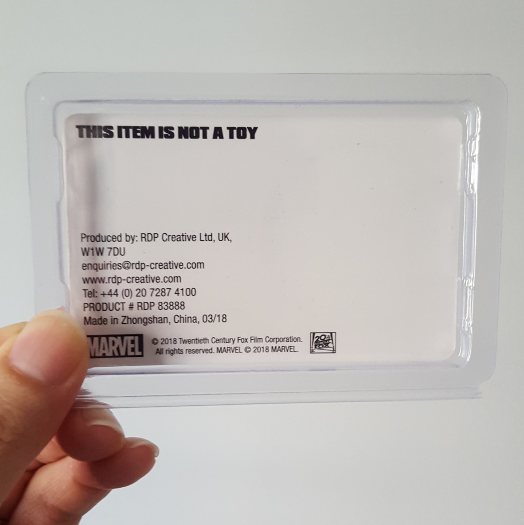 Deadpool 2 Movie Collectibles Skeeball Token, Hobbies & Toys