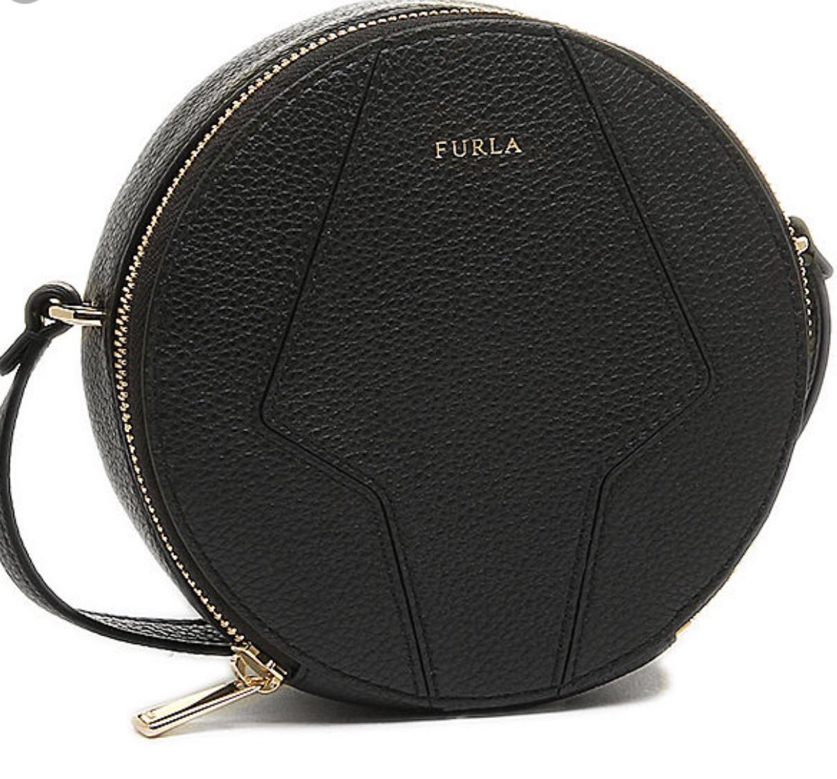 Furla round clearance bag
