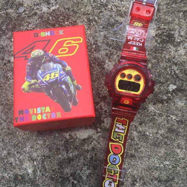 G SHOCK DW6900 VR46 RED