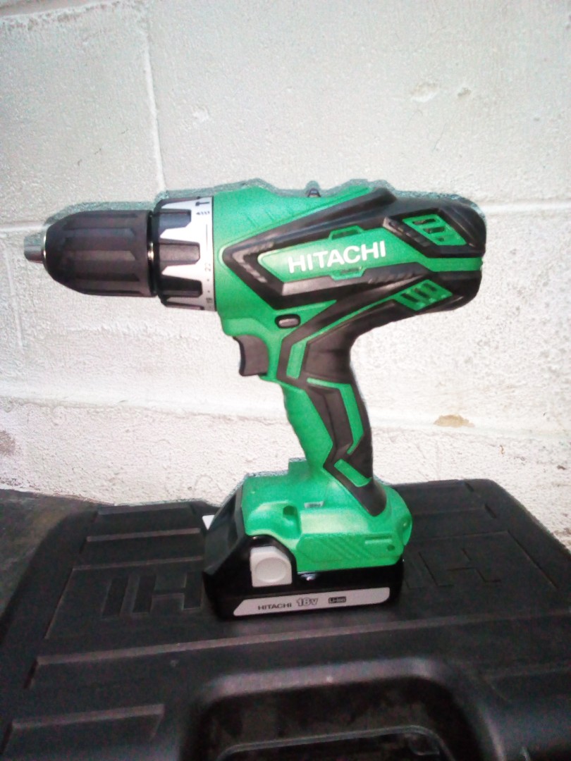 Hitachi Cordless Impact Driver DV18DJL Furniture Home Living