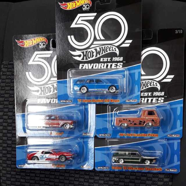 Hot wheels 50s favorites store