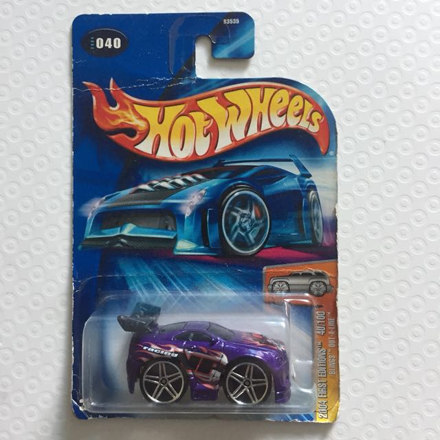 hot wheels out a line