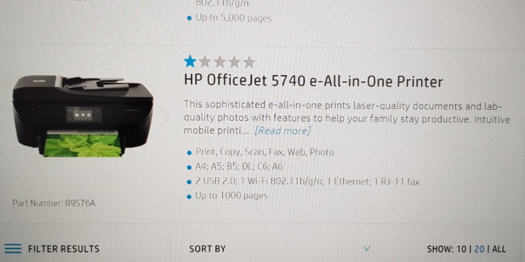 hp officejet 5740 wifi