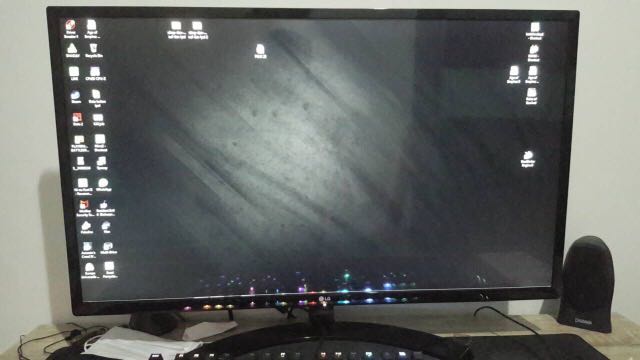 Jual Lg Monitor 32 Inch 32mp58hq Elektronik Komputer Desktop Di Carousell