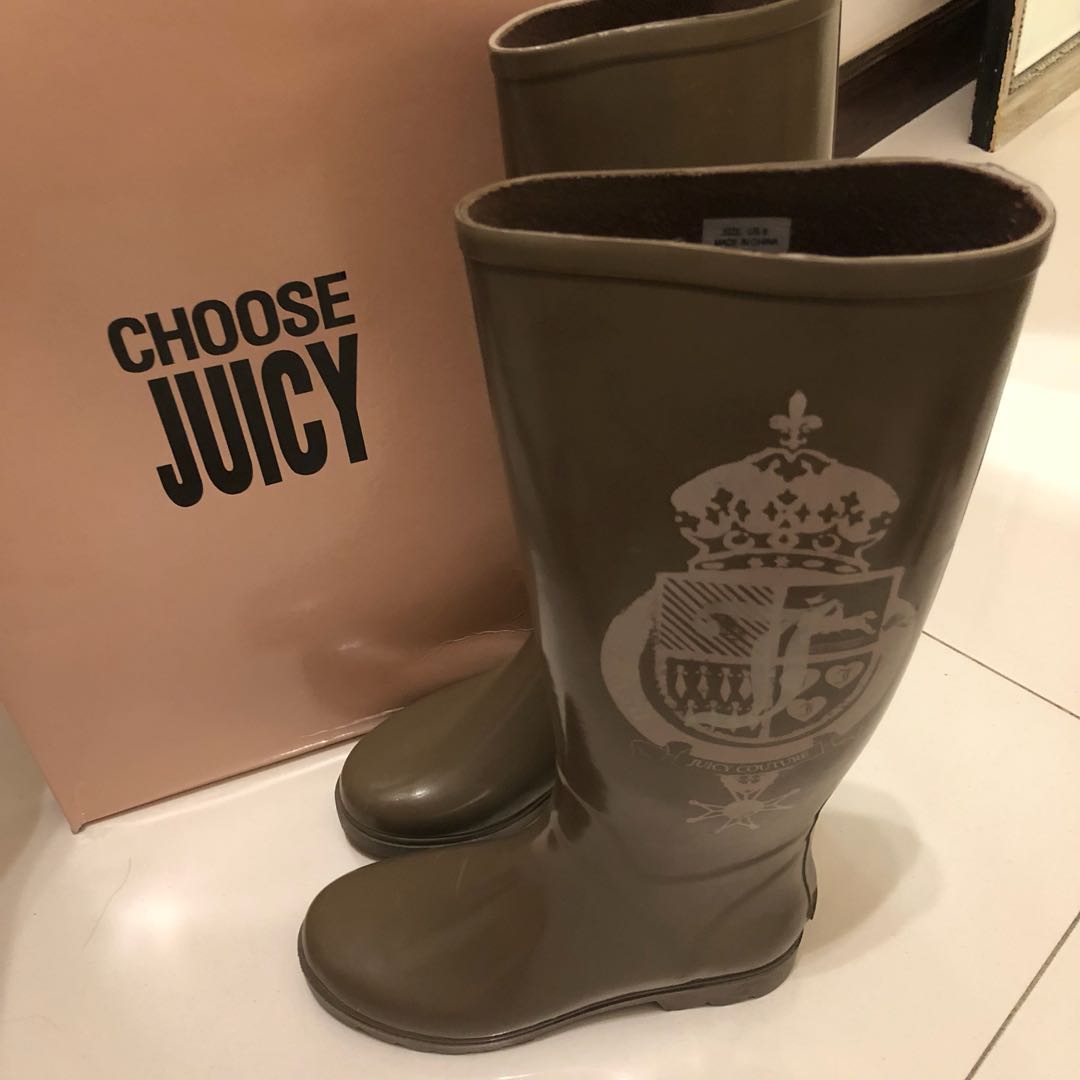 juicy couture rain boots