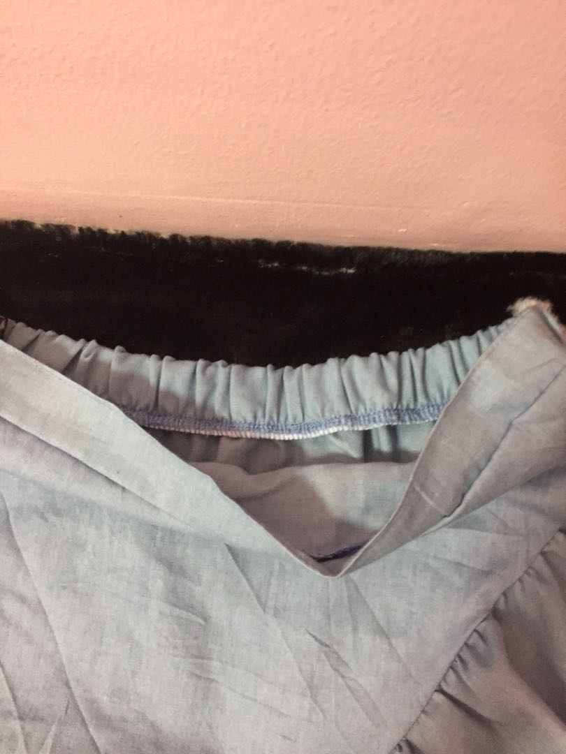 Light truffle skirt (Category: Skirts) located in Cainta. Submitted by GoodFinds_PH (Listing ID 170029975, Image 2). Description: Light denim blue color Garterize + zipper NO haggling NO joy reservers ALL last price 💯 authentic 💯 trusted seller Message for more details😘.