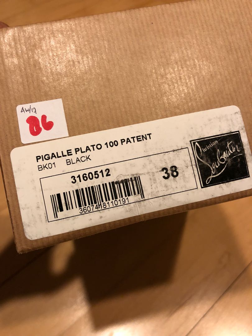 louboutin pigalle plato 100