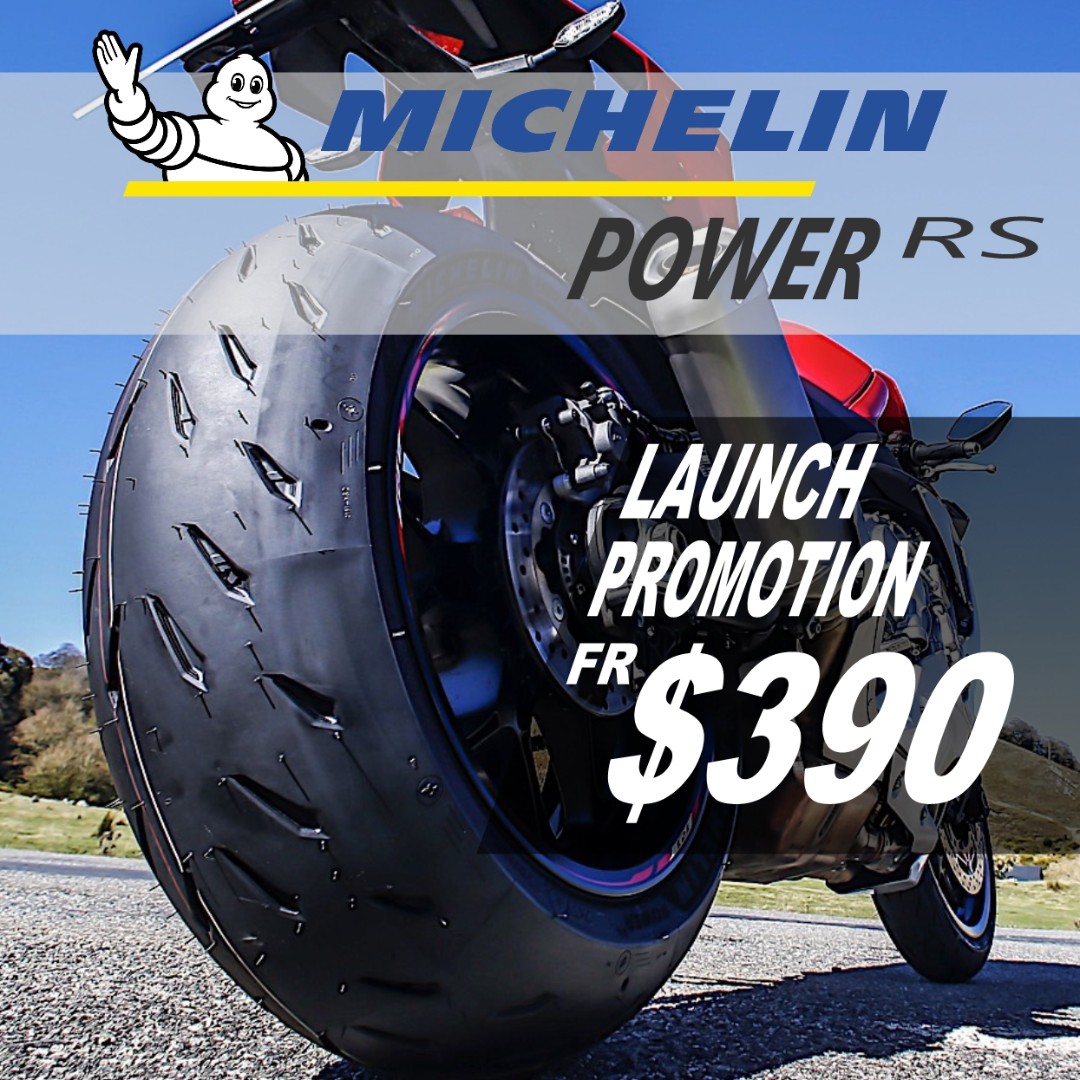 Michelin Power Rs Launch Promotion Motorcycles Motorcycle Accessories On Carousell