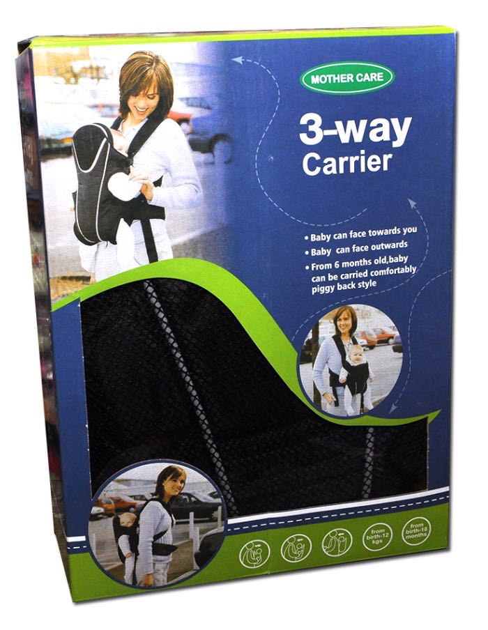 mothercare 3 way carrier