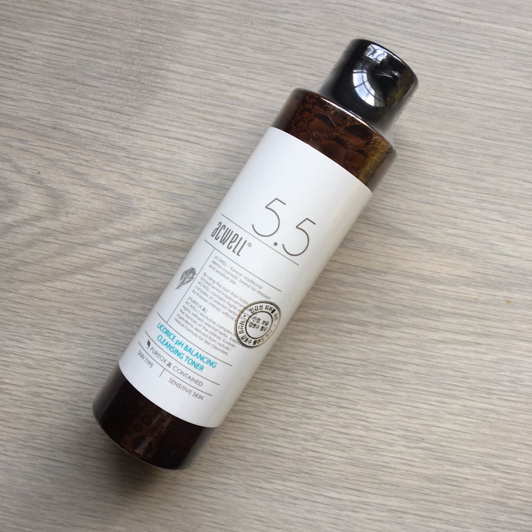 (NEW) Acwell Licorice pH Balancing Cleansing Toner, Health ...