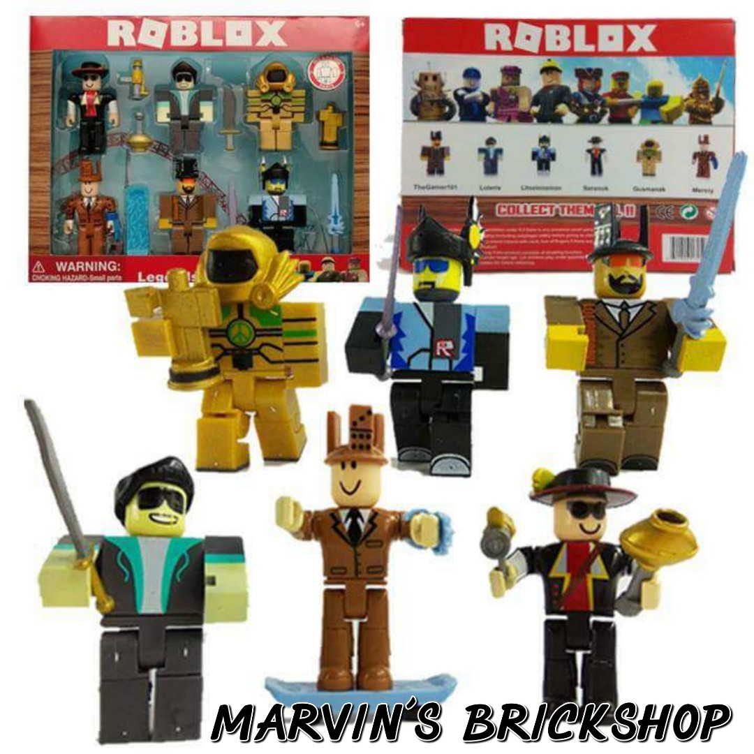 New Roblox Building Toys 6 Figures Included Alt Toys Games Toys On Carousell - roblox toysavailable in smseaside cebu philippines
