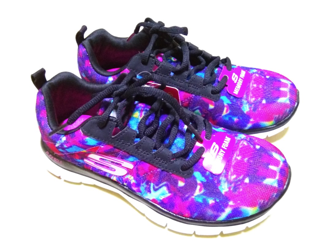 Sketchers memory foam girls shop