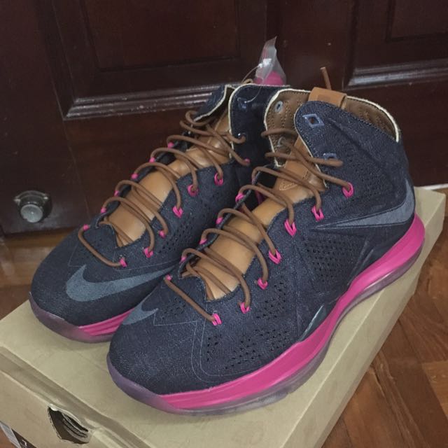 lebron 10 denim