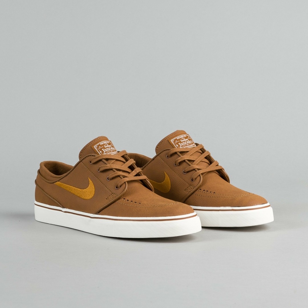 nike janoski brown leather