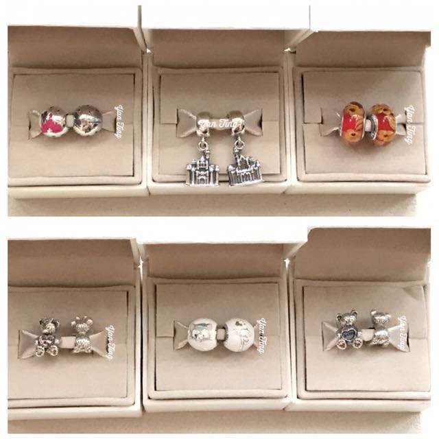Pandora Hong Kong Disney Park Exclusive Charms, Women's Fashion
