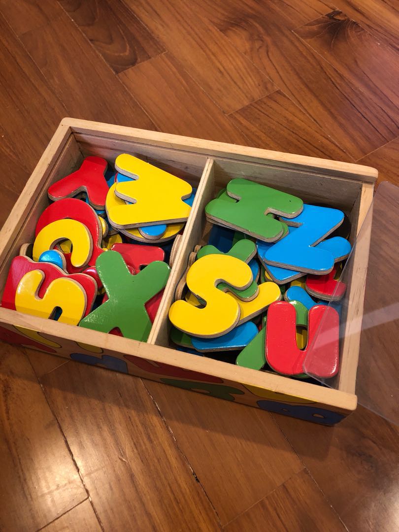 melissa doug alphabet magnets