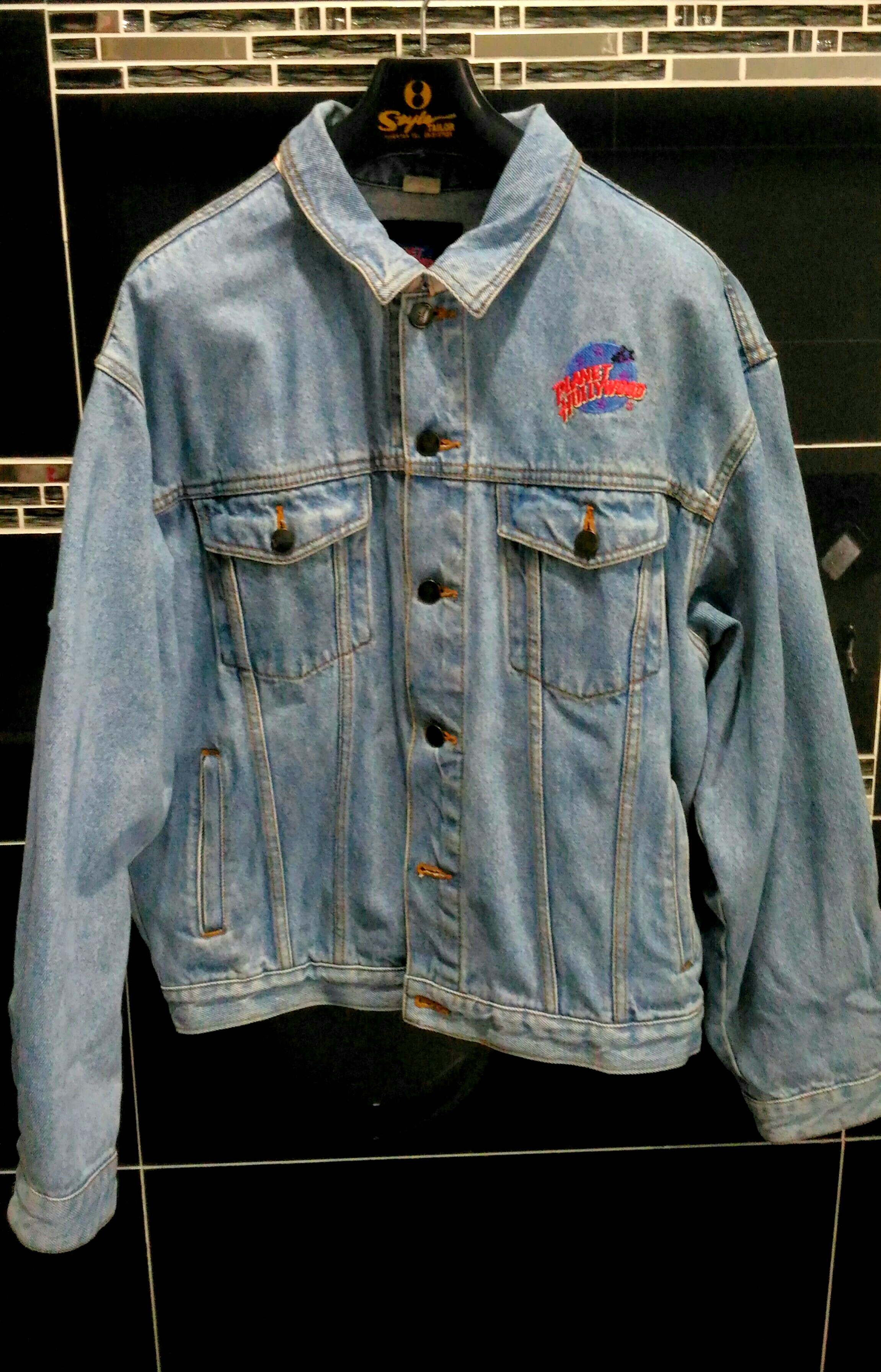 Planet hollywood jean jacket sale