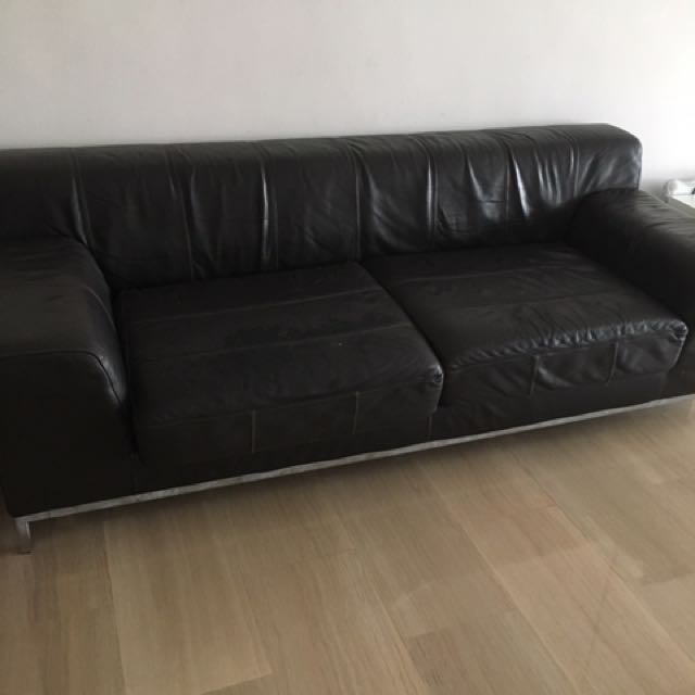 Pre Used 3 4 Seater Leather Sofa Blessing Furniture Sofas