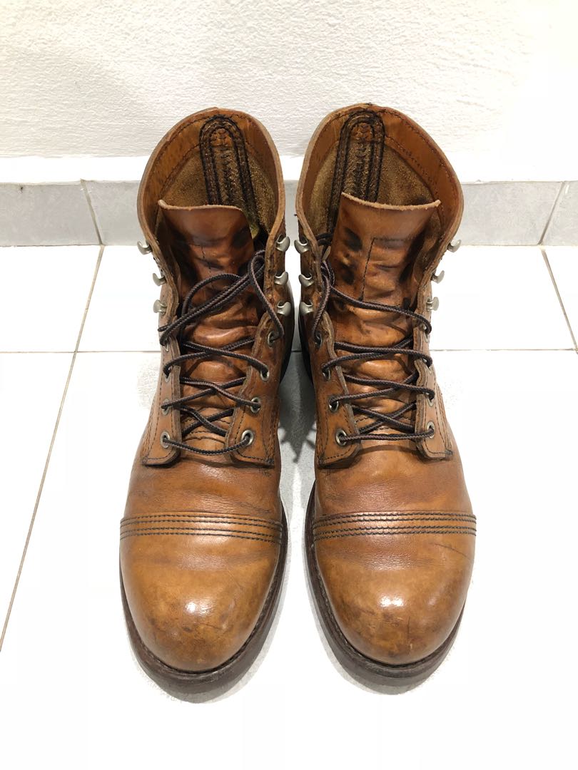 Red Wing 8112 Iron Ranger, Men's Fashion, Footwear, Boots on Carousell
