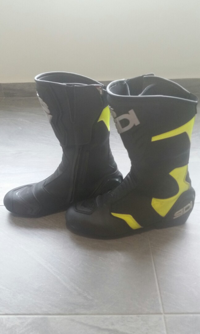 Sidi black rain boots 2025