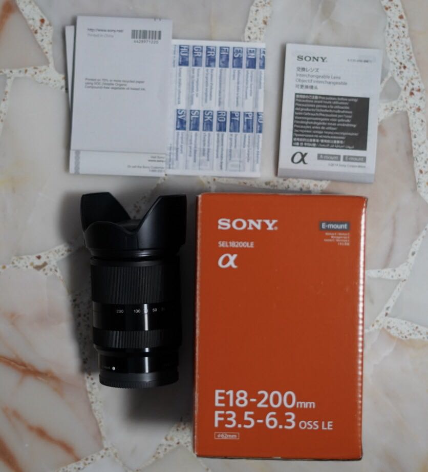 Sony Sel100le E18 0mm F3 5 6 3 Oss Le Photography Lenses On Carousell Sony Sel100le E18 0mm F3 5 6 3 Oss Le Photography Lenses On Carousell