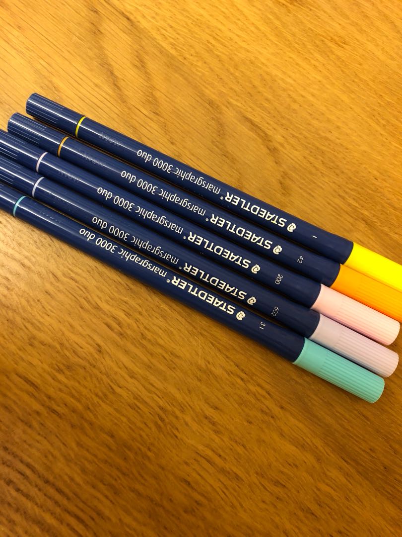 Staedtler Marsgraphic 3000 Duo Books Stationery Stationery On