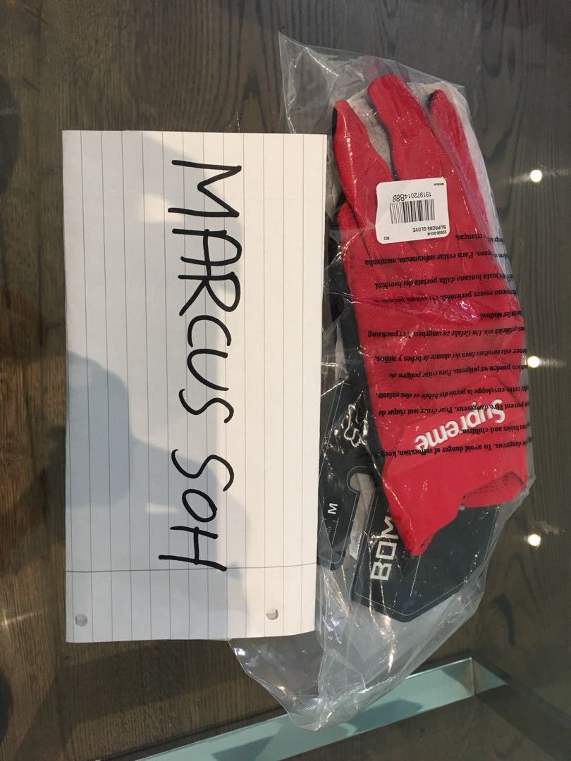 Fox racing bomber discount lt gloves supreme