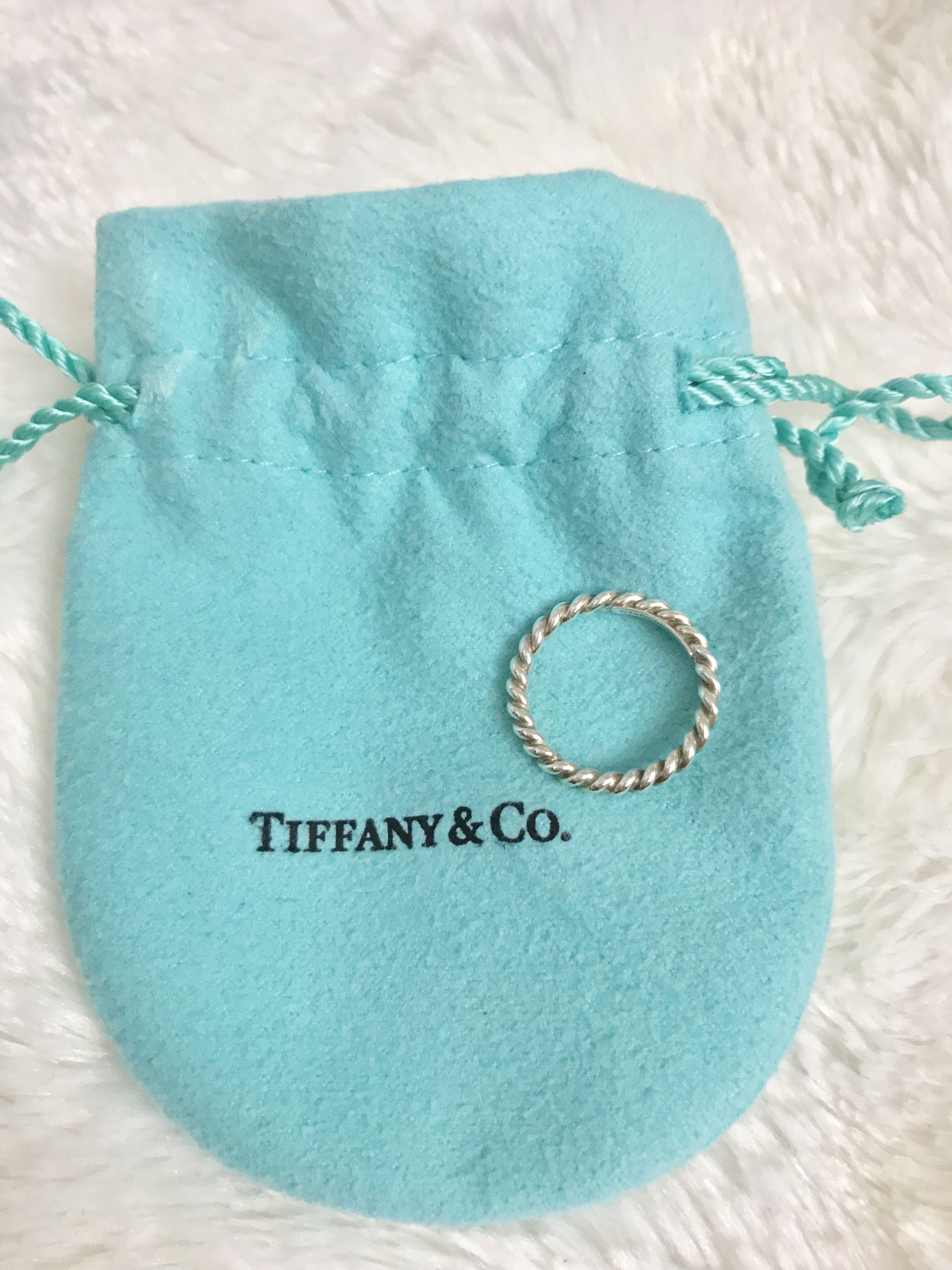 Tiffany twisted best sale rope ring