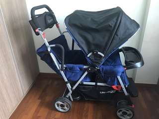 Twin stroller Joovy caboose ultralight stroller