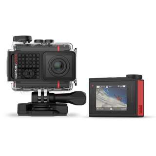 Garmin Virb ultra 30 action camera  with bike mount , extra batteries , charging case