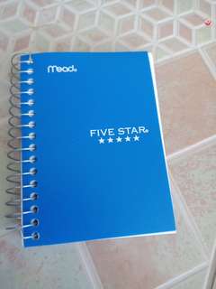 Mead Five Star Ruled Notebook