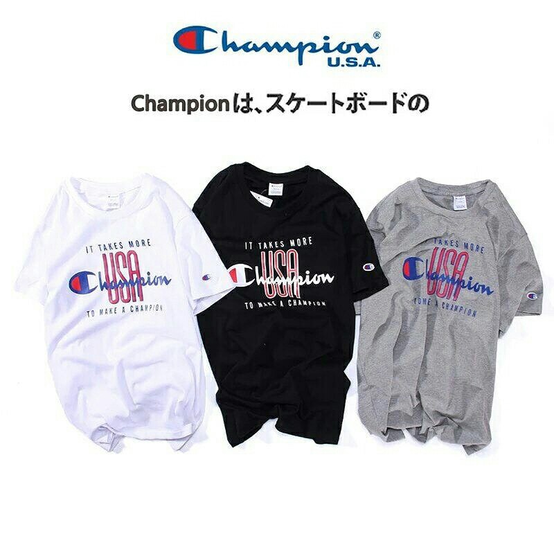 8) Champion U.S.A Tee, Men's Fashion 