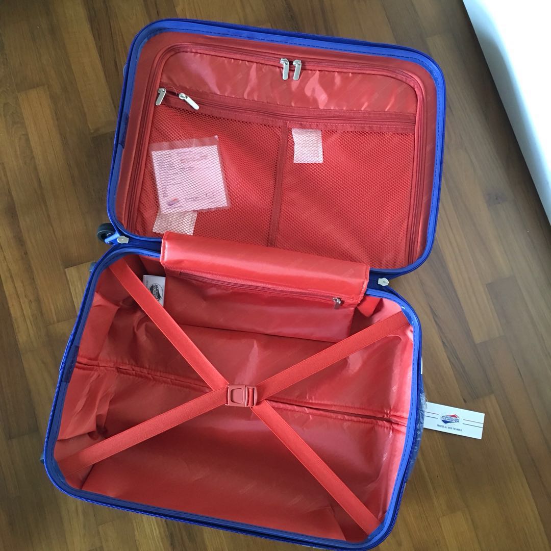 [BN] 55cm / 20 Inch Cabin Size American Tourister Crystalite Spinner 55