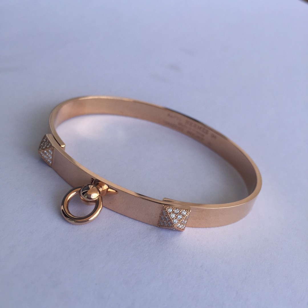 hermes cdc gold bracelet